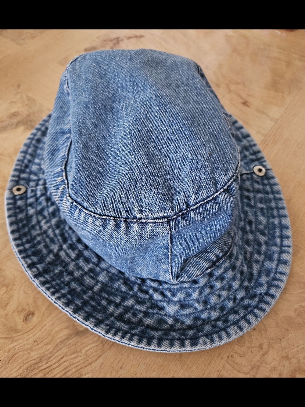 Vintage Denim Bucket /Safari Hat for Women - Picture 5 of 8